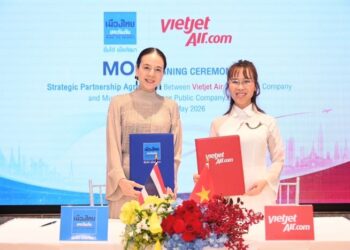 เมืองไทยประกันภัย ลงนาม MOU ร่วมกับ Vietjet Group ยกระดับความร่วมมือทางธุรกิจ พร้อมเชื่อมโยงกีฬา ไทย-เวียดนาม