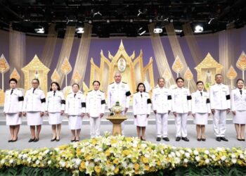 กคช. ร่วมบันทึกเทปถวายพระพรชัยมงคล เนื่องในโอกาสวันเฉลิมพระชนมพรรษา พระบาทสมเด็จพระวชิรเกล้าเจ้าอยู่หัว ณ สถานีวิทยุโทรทัศน์กองทัพบก ช่อง 5