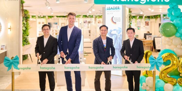hansgrohe ฉลอง 125 ปีแห่งนวัตกรรมจากเยอรมนี เปิดตัวโชว์รูมใหม่ที่บุญถาวร
