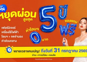 LPN ขยายแคมเปญ “พักหนี้ที่ LPN” รับแรงหนุนรัฐฯ – ลดภาระคนซื้อบ้าน ถึง 31 ก.ค. 2569