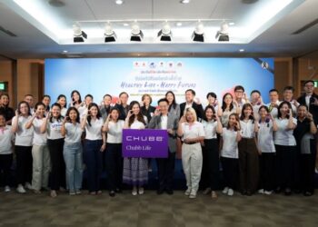ชับบ์ ไลฟ์ ประเทศไทย นำทีมผู้บริหาร พนักงาน และตัวแทน ร่วมบริจาคโลหิต เนื่องในวันประกันชีวิตแห่งชาติ ครั้งที่ 25