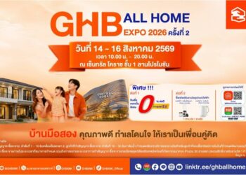 มีบ้านได้ในงบล้านต้นๆ ธอส. ยกทัพทรัพย์มือสองกว่า 1,500 รายการ บุกโคราช พร้อมโปรโมชันสินเชื่อดอกเบี้ย 0% สูงสุด 2 ปี กับงานมหกรรม GHB ALL HOME EXPO 2026