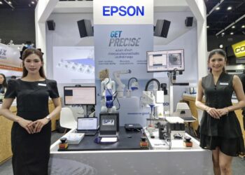 เอปสันโชว์โซลูชันหุ่นยนต์ ในงาน NEPCON Thailand 2026
