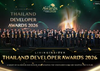“LivingInsider Thailand Developer Awards 2026” รวมที่สุดแห่งความสำเร็จ ของวงการอสังหาริมทรัพย์ไทย สู่การยอมรับในระดับประเทศและภูมิภาค