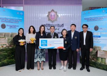 ไทยประกันชีวิตร่วมส่งต่อพลังแห่งการให้ สนับสนุนการก่อสร้างอาคารโรงพยาบาลรามาธิบดีและย่านนวัตกรรมโยธี