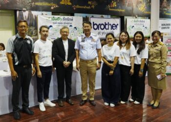 บราเดอร์ สนับสนุนกิจกรรม CSR ผ่านองค์ความรู้และจักรเย็บผ้า ร่วมเย็บ “ถุงผ้าปันสุข” 1,800 ใบ ส่งต่อผู้ป่วยใน จ.แพร่