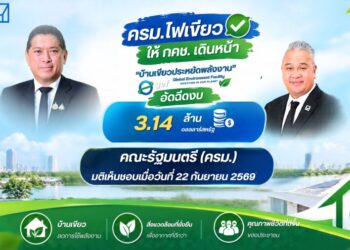 ครม.ไฟเขียว ให้ กคช. เดินหน้า “บ้านเขียวประหยัดพลังงาน” GEF อัดฉีดงบ 3.14 ล้านดอลลาร์สหรัฐ