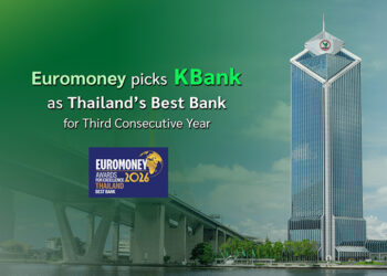 ยูโรมันนี่ ยกย่องให้ KBank เป็น “Thailand’s Best Bank” ติดต่อกันเป็นปีที่ 3