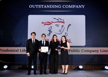 พรูเด็นเชียล ประเทศไทย คว้ารางวัล Outstanding Company Award จากเวที TIBA 2026