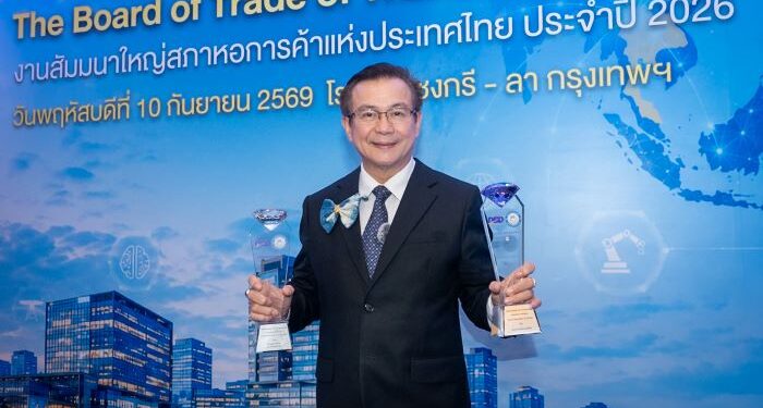 สมาคมประกันวินาศภัยไทย ตอกย้ำมาตรฐานความเป็นเลิศ คว้า 2 รางวัลเกียรติยศ “สมาคมการค้ายอดเยี่ยม” และ “นายกสมาคมการค้าดีเด่น” ประจำปี 2569