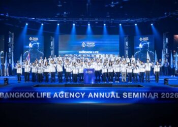 กรุงเทพประกันชีวิต จัดงานสัมมนาใหญ่รวมพลังสุดยอดนักขาย Bangkok Life Agency Annual Seminar 2026 เร่งขยายและสร้างทีมแข็งแกร่ง สู่ Life Care Partner เพื่อเป้าหมายเติบโต 2 เท่า