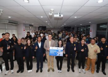 วิริยะประกันภัย ร่วมกับกรมการขนส่งทางบก จัดอบรมใบขับขี่ รุ่นที่ 382