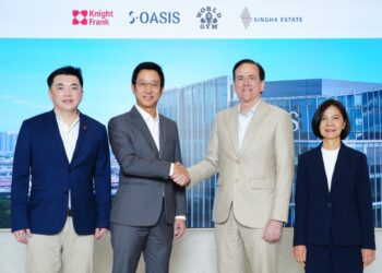 สิงห์ เอสเตท (S) ดึง World Gym พันธมิตรระดับโลก ขยายสาขาสู่ S-OASIS กว่า 3,000 ตร.ม. เติมเต็ม Wellness Ecosystem ดันย่านวิภาวดีฯ สู่ ‘Work-Life Destination’