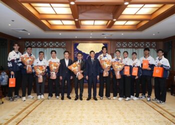 ธอส. ร่วมยินดีทัพนักกีฬาเทควันโดไทยสร้างผลงานในเอเชียนเกมส์ 2026