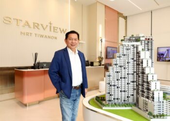 ESTAR เผย STARVIEW MRT TIWANON ยอดขายทะลุ 200 ล้านบาท เตรียมเปิด PRESALE NEW FLOOR วันที่ 7–8 พ.ย. นี้ 