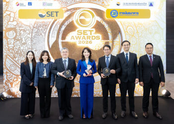 WHA Group ตอกย้ำความเป็นผู้นำ คว้า 3 รางวัลทรงเกียรติในงาน SET Awards 2026 สะท้อนความเชื่อมั่นด้าน ESG และการบริหารจัดการนักลงทุนสัมพันธ์ยอดเยี่ยม